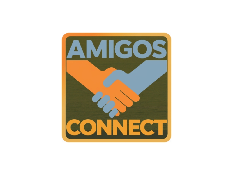 Amigos Connect logo design by Queen D