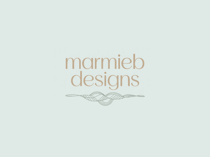 MarmieB Designs logo design by Poki