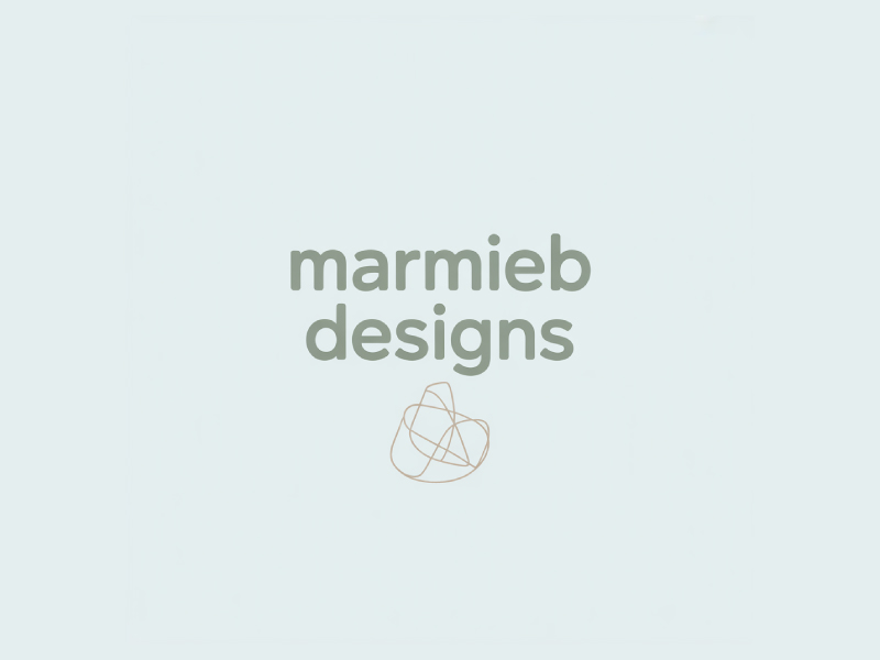 MarmieB Designs logo design by Poki