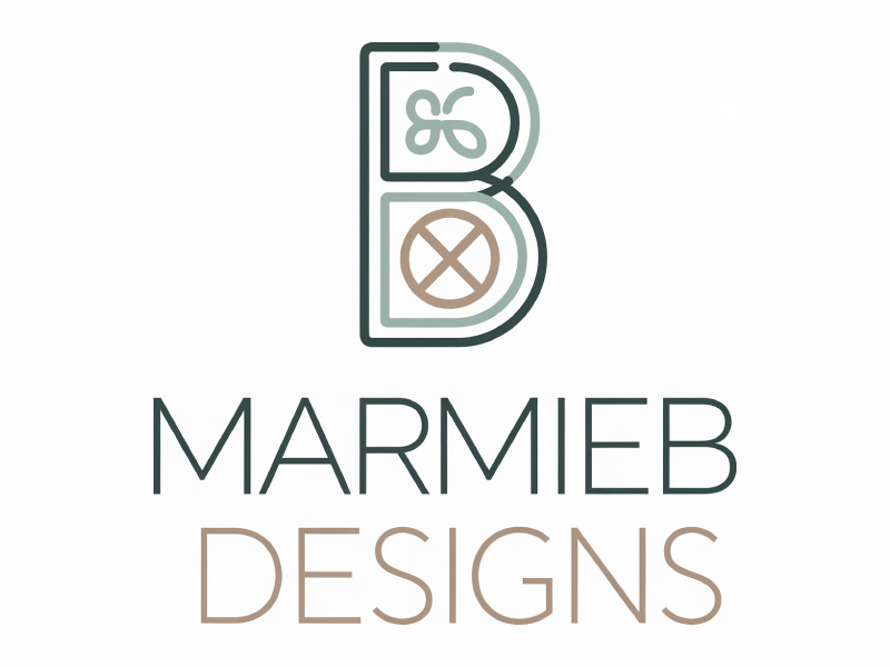 MarmieB Designs logo design by Poki