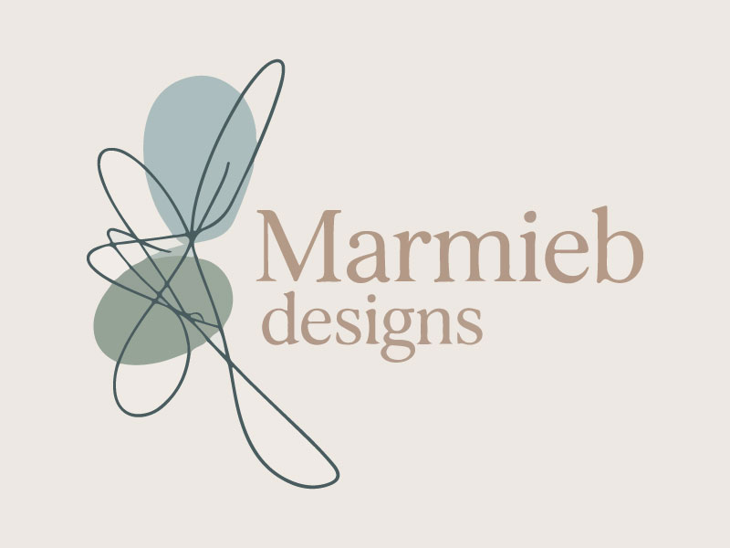 MarmieB Designs logo design by Bad Boy
