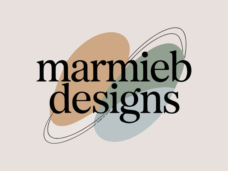 MarmieB Designs logo design by Bad Boy