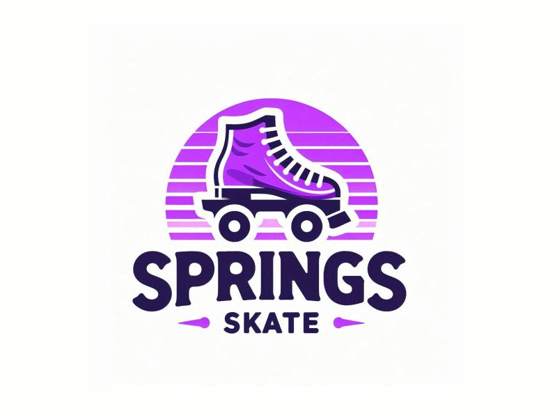 Springs Skate logo design by giphone