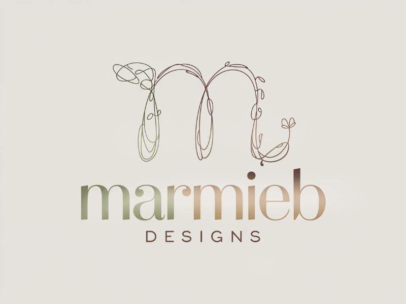 MarmieB Designs logo design by Octavino Arianto