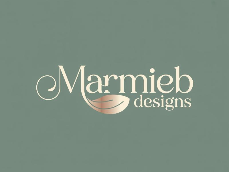 MarmieB Designs logo design by Octavino Arianto