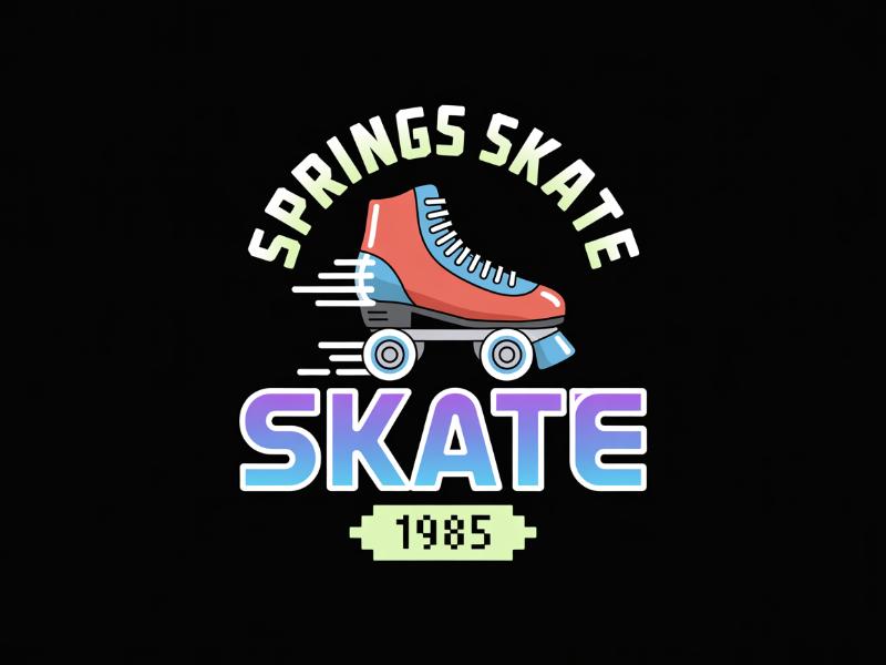 Springs Skate logo design by Lordede