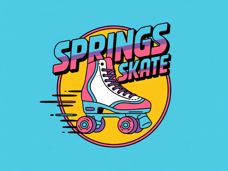 Springs Skate logo design by Paradiseg
