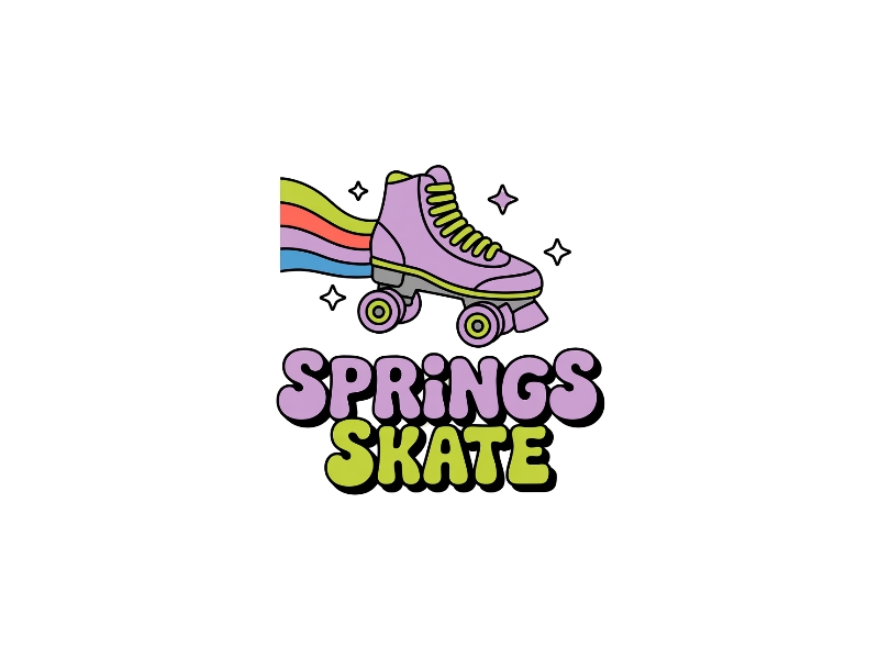 Springs Skate logo design by iffikhan