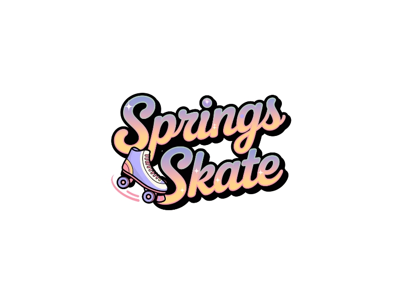 Springs Skate logo design by iffikhan