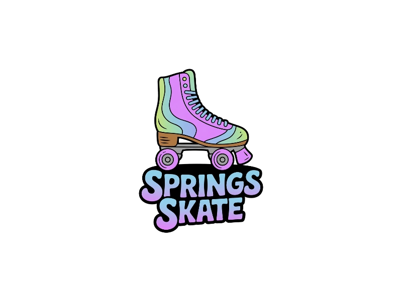 Springs Skate logo design by iffikhan
