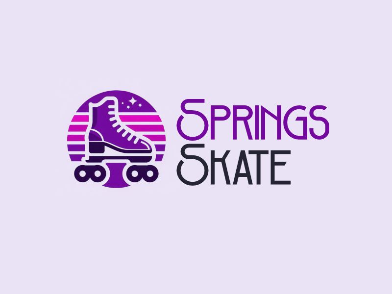 Springs Skate logo design by M J