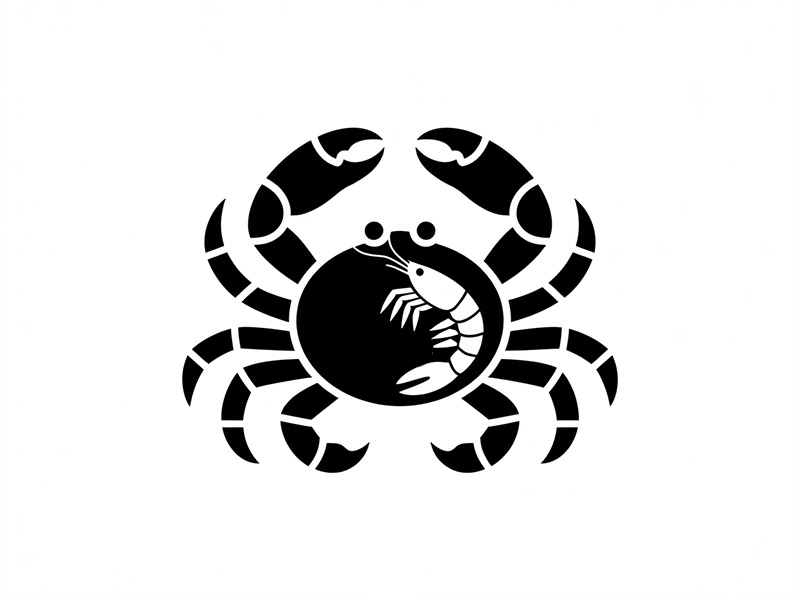 Crawfish&seafood app logo logo design by IamSoya
