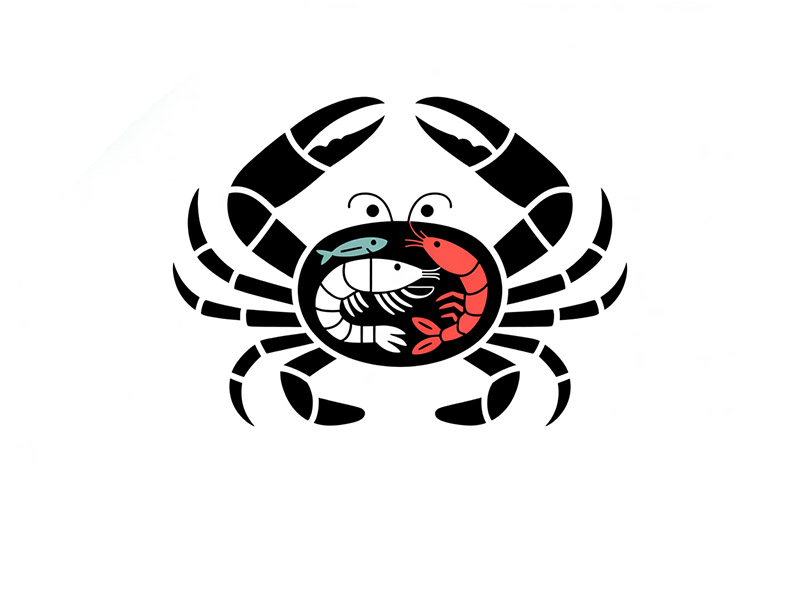 Crawfish&seafood app logo logo design by IamSoya