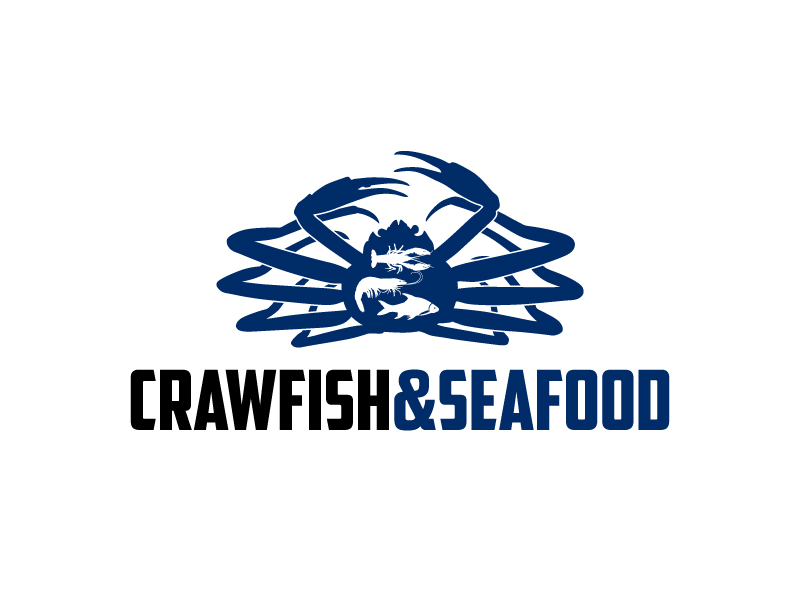Crawfish&seafood app logo logo design by uttam