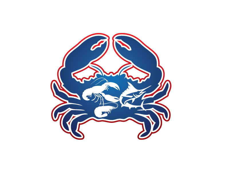 Crawfish&seafood app logo logo design by REDCROW