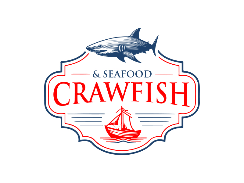 Crawfish&seafood app logo logo design by MTgraphics