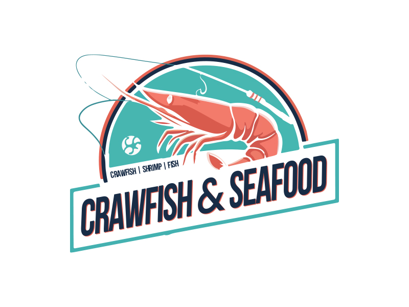 Crawfish&seafood app logo logo design by MTgraphics