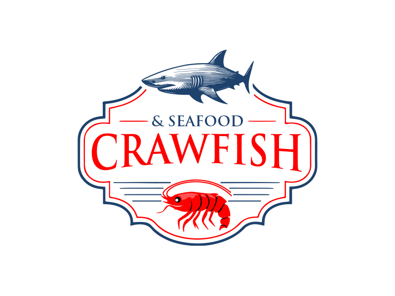 Crawfish&seafood app logo logo design by MTgraphics