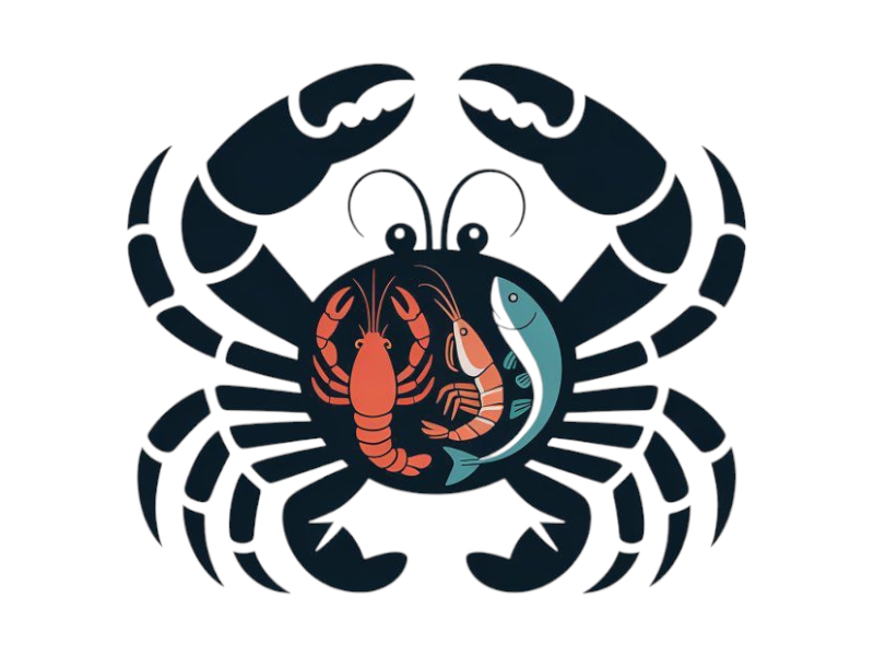 Crawfish&seafood app logo logo design by Nai