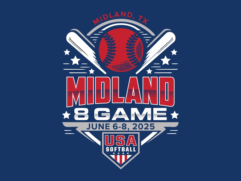 Midland 8 Game logo design by AnandArts