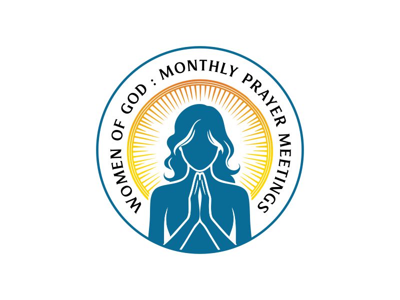 Women of God: Monthly Prayer Meetings logo design by ingepro