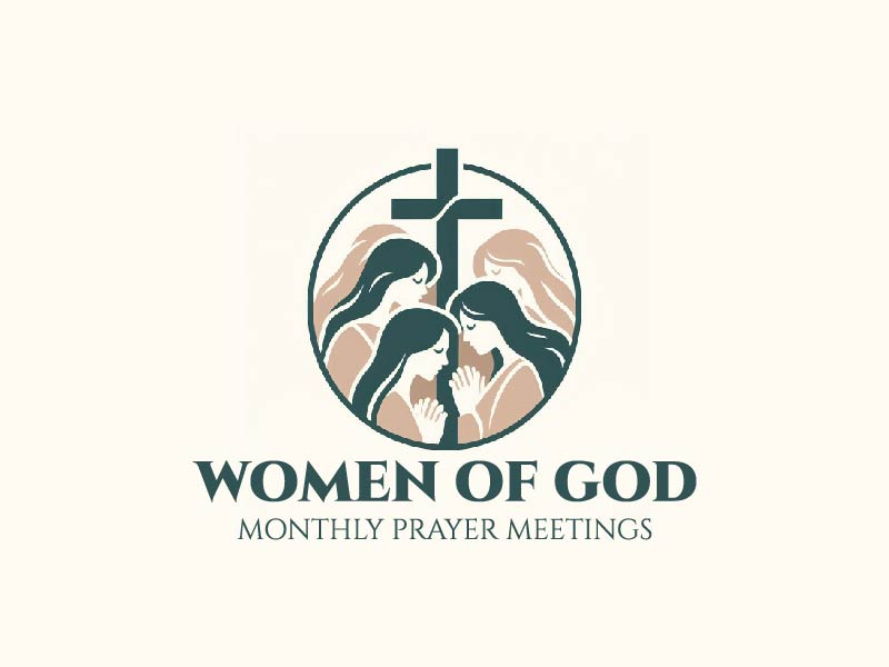 Women of God: Monthly Prayer Meetings logo design by Bright Ritchil