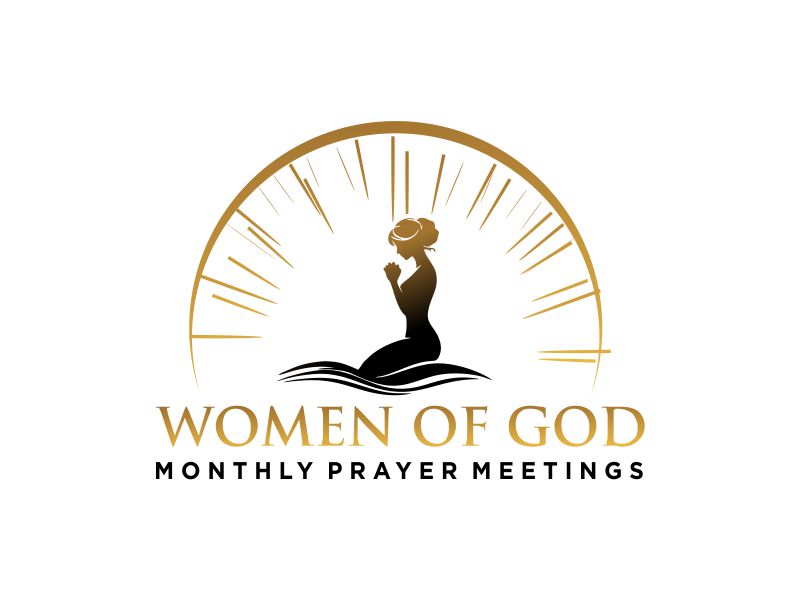 Women of God: Monthly Prayer Meetings logo design by Makkin