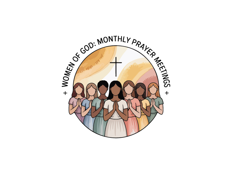 Women of God: Monthly Prayer Meetings logo design by oindrila chakraborty