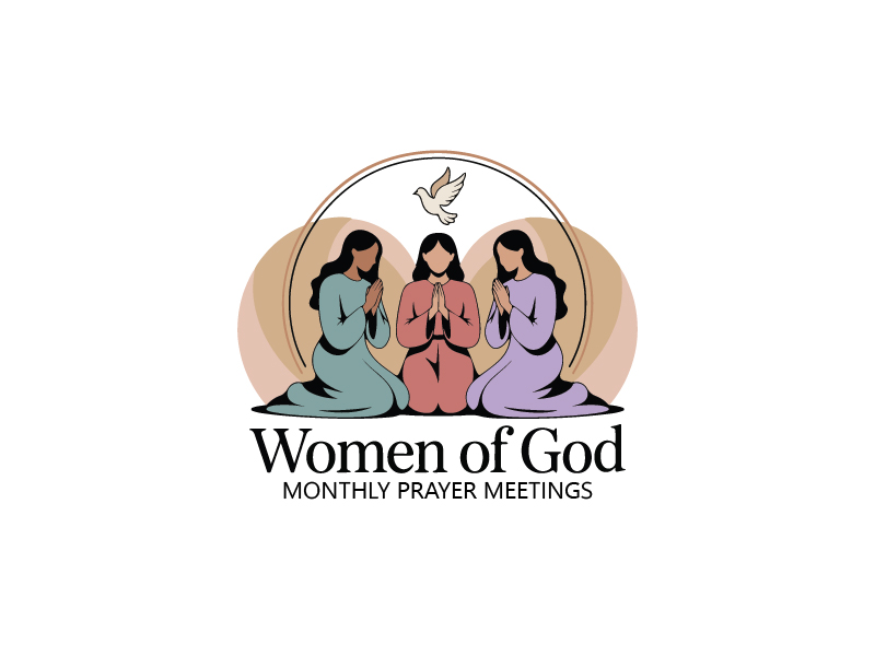 Women of God: Monthly Prayer Meetings logo design by oindrila chakraborty