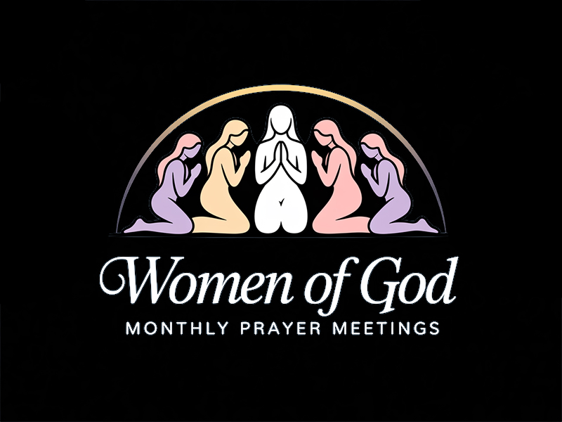 Women of God: Monthly Prayer Meetings logo design by IamSoya