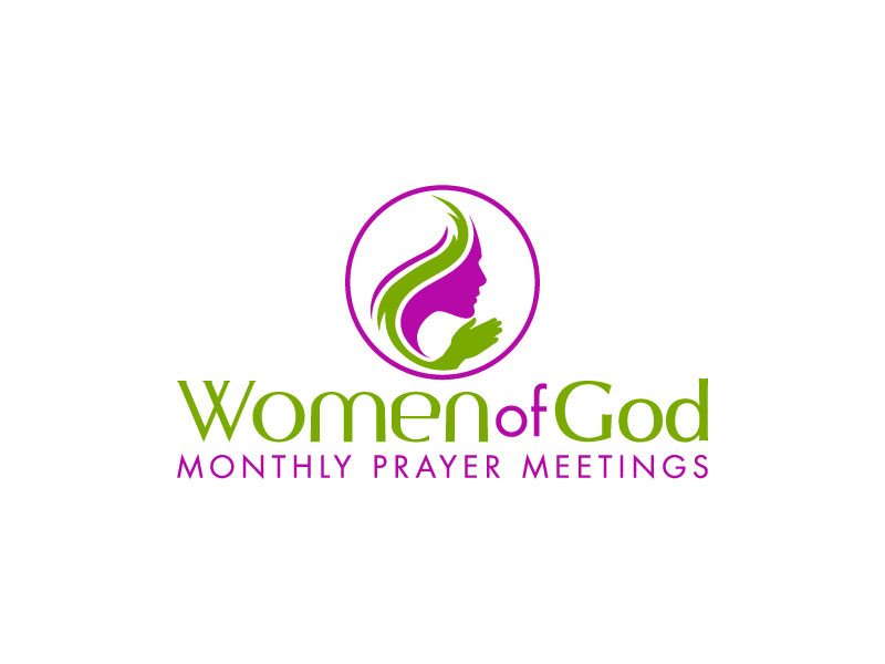 Women of God: Monthly Prayer Meetings logo design by LogoQueen