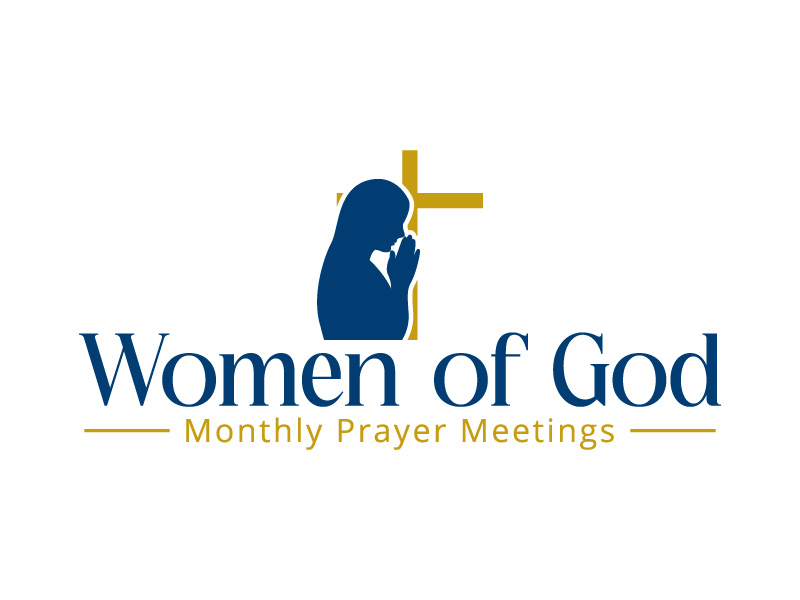 Women of God: Monthly Prayer Meetings logo design by Gilate
