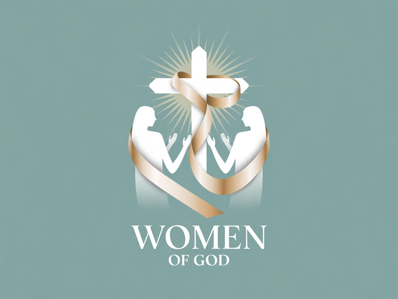 Women of God: Monthly Prayer Meetings logo design by jandu