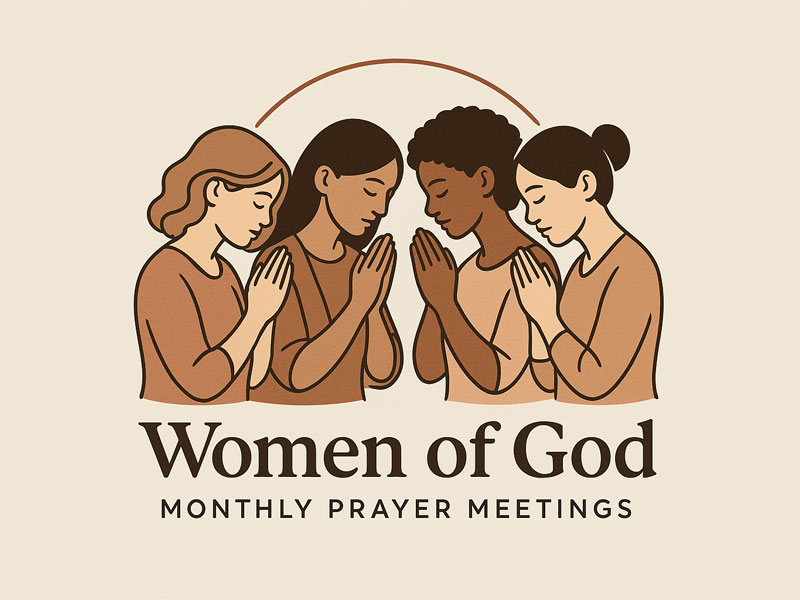 Women of God: Monthly Prayer Meetings logo design by jandu