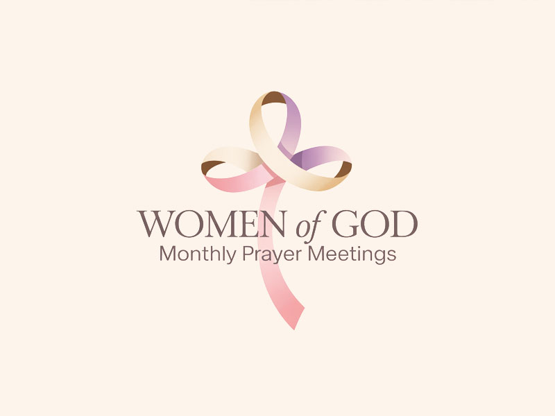 Women of God: Monthly Prayer Meetings logo design by jandu