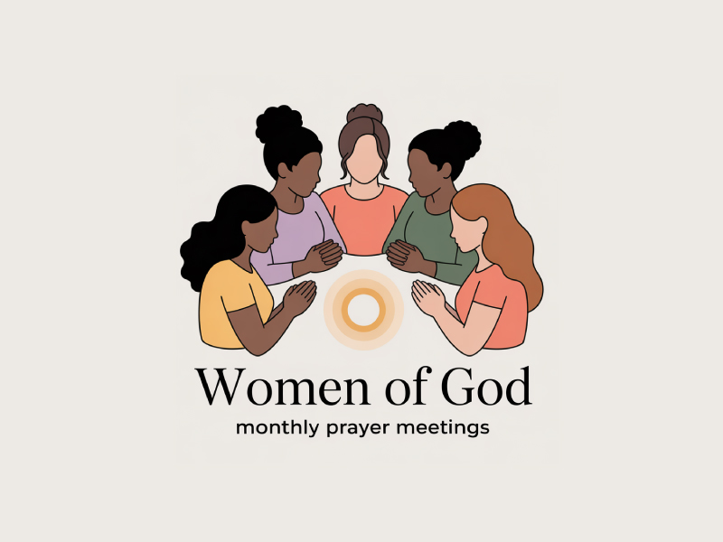 Women of God: Monthly Prayer Meetings logo design by Poki