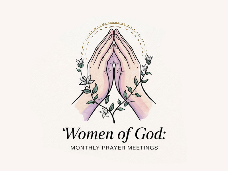 Women of God: Monthly Prayer Meetings logo design by navneet