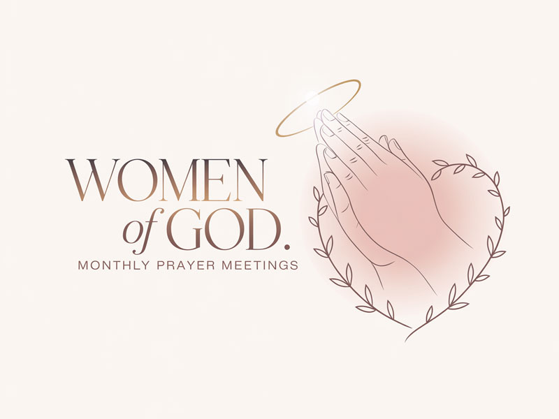 Women of God: Monthly Prayer Meetings logo design by navneet