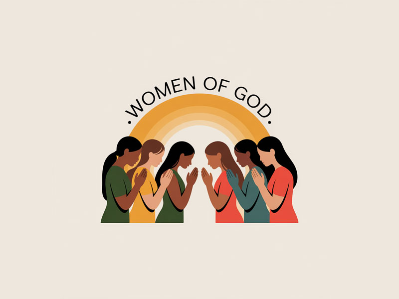 Women of God: Monthly Prayer Meetings logo design by navneet