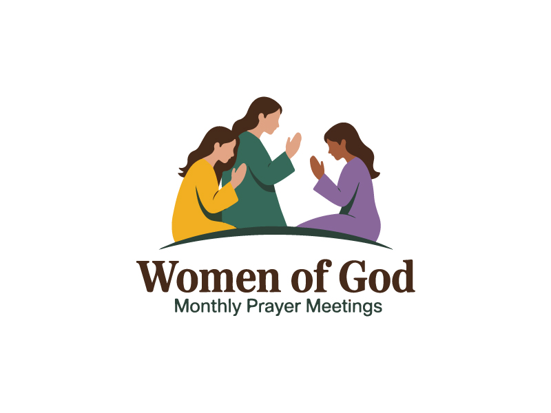 Women of God: Monthly Prayer Meetings logo design by Sami Ur Rab