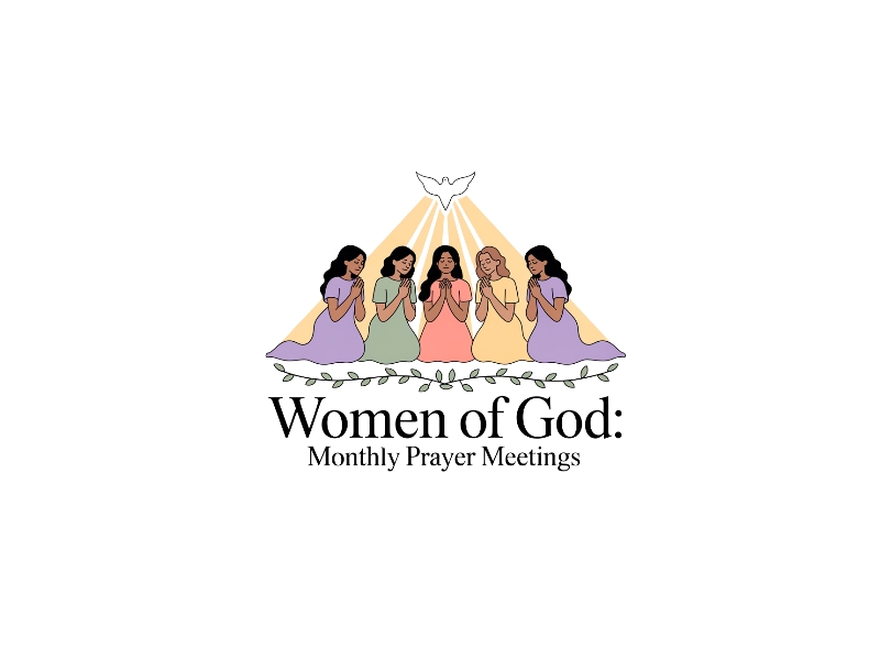 Women of God: Monthly Prayer Meetings logo design by iffikhan