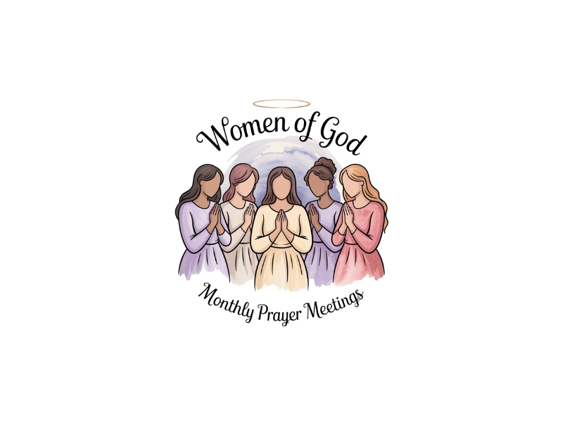 Women of God: Monthly Prayer Meetings logo design by iffikhan