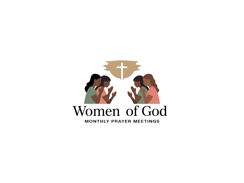 Women of God: Monthly Prayer Meetings logo design by iffikhan