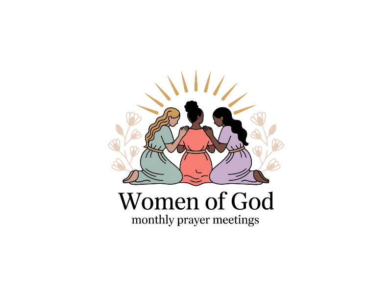 Women of God: Monthly Prayer Meetings logo design by iffikhan