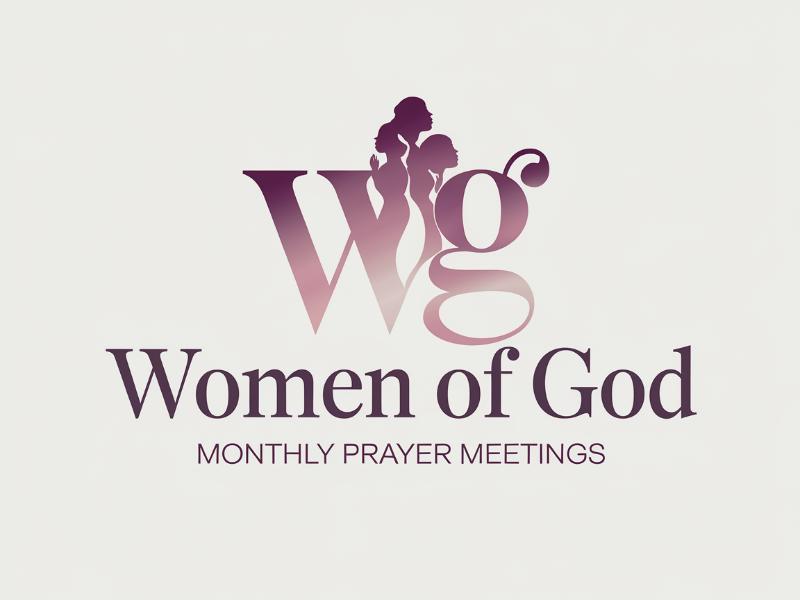 Women of God: Monthly Prayer Meetings logo design by Hadisk