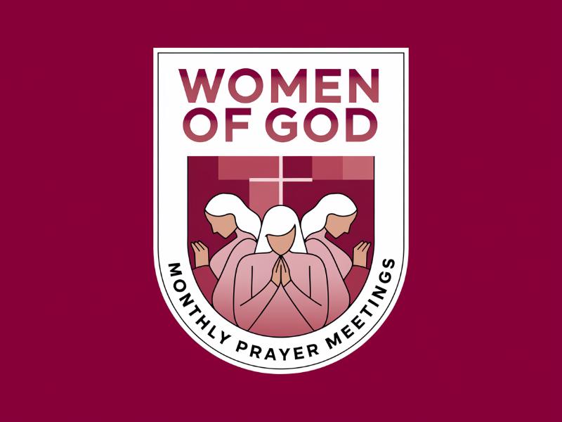 Women of God: Monthly Prayer Meetings logo design by Paradiseg