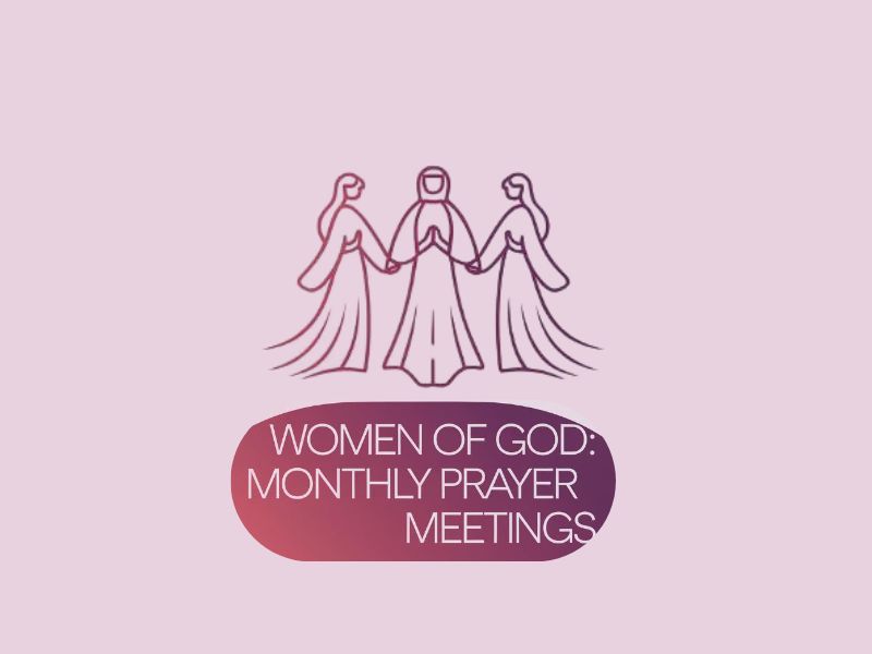 Women of God: Monthly Prayer Meetings logo design by XenaArt