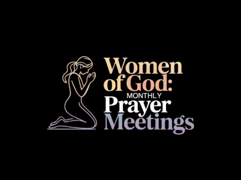 Women of God: Monthly Prayer Meetings logo design by XenaArt