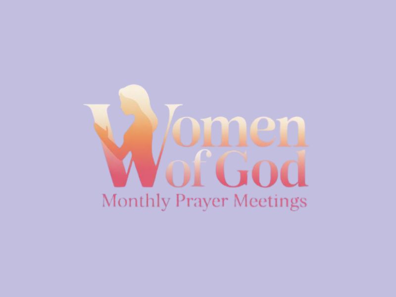 Women of God: Monthly Prayer Meetings logo design by XenaArt