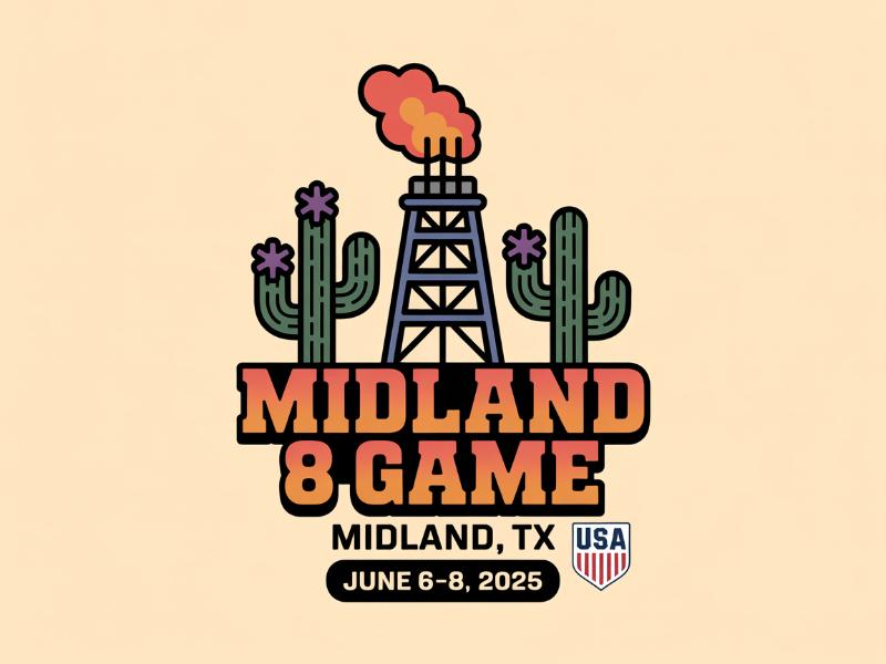 Midland 8 Game logo design by Ayamas